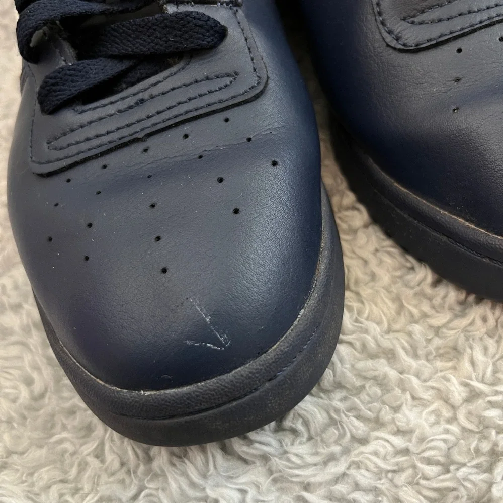 Fila Original Fitness Sneakers Mens 8.5 Navy Blue Red White 11F16LT-460 - Picture 11 of 13